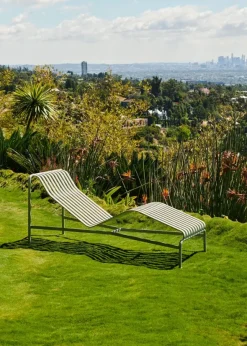 Palissade Chaise Longue, iron red fra Hay