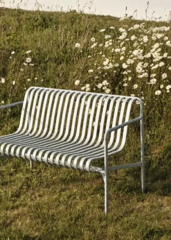 Palissade Dining Bench, hot galvanised fra Hay