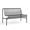 Palissade Dining Bench uden armlæn, antracit fra Hay