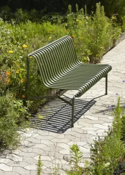 Palissade Dining Bench uden armlæn, olive fra Hay