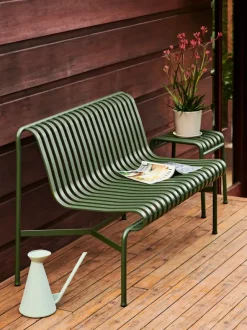 Palissade Dining Bench uden armlæn, olive fra Hay