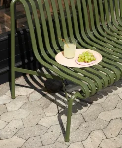 Palissade Dining Bench uden armlæn, olive fra Hay