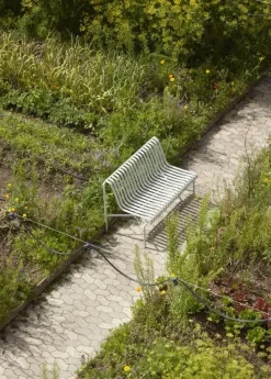 Palissade Dining Bench uden armlæn, sky grey fra Hay