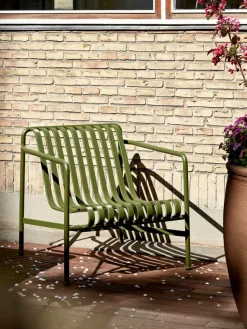 Palissade Lounge Chair Low, antracit fra Hay