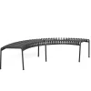 Palissade Park Bench, antracit fra Hay