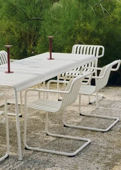 Palissade Table 220x90, cream white fra Hay