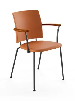 Panther armstol, cognac læder fra Naver Collection
