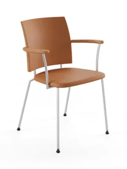 Panther armstol, cognac læder fra Naver Collection