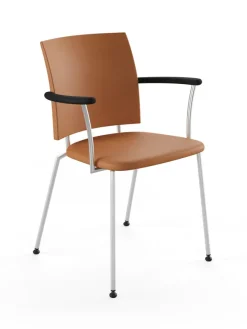 Panther armstol, cognac læder fra Naver Collection