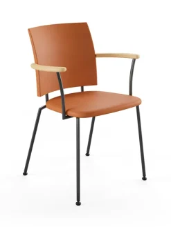 Panther armstol, cognac læder fra Naver Collection