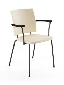 Panther armstol, creme læder fra Naver Collection
