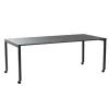 Panton Move spisebord, Black af Verner Panton