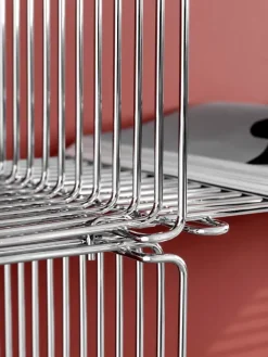 Panton Wire Extended D34,8, Chrome fra Montana