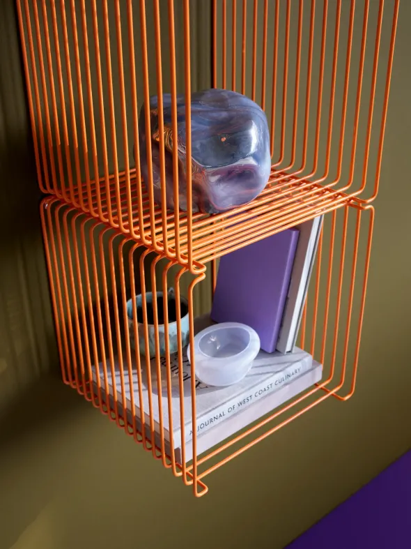 Panton Wire Single D34,8, Tangerine, Limited Edition fra Montana
