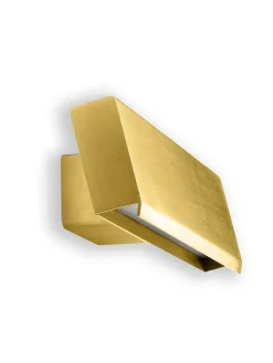 Papilio Single Væglampe, brushed brass fra Anour