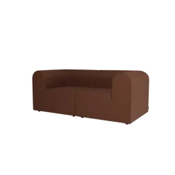 Paradigm 2-personers sofa med armlæn fra Montana