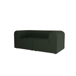 Paradigm 2-personers sofa med armlæn fra Montana