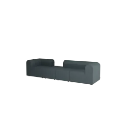 Paradigm 4-personers sofa med armlæn fra Montana