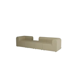 Paradigm 4-personers sofa med armlæn fra Montana