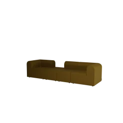 Paradigm 4-personers sofa med armlæn fra Montana