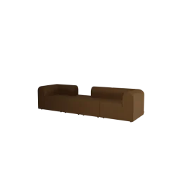 Paradigm 4-personers sofa med armlæn fra Montana