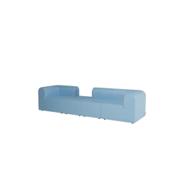 Paradigm 4-personers sofa med armlæn fra Montana