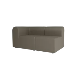 Paradigm Sofa 2-Seater m. åben ende højre fra Montana