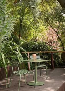 Pico Café table, rund base 70x70 cm fra Houe