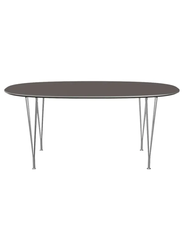 Piet Hein B616 Superellipse spisebord, 170 x 100 cm fra Fritz Hansen