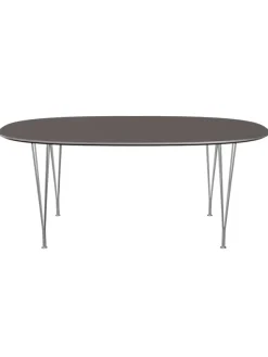 Piet Hein B613 Superellipse spisebord, 180 x 120 cm fra Fritz Hansen
