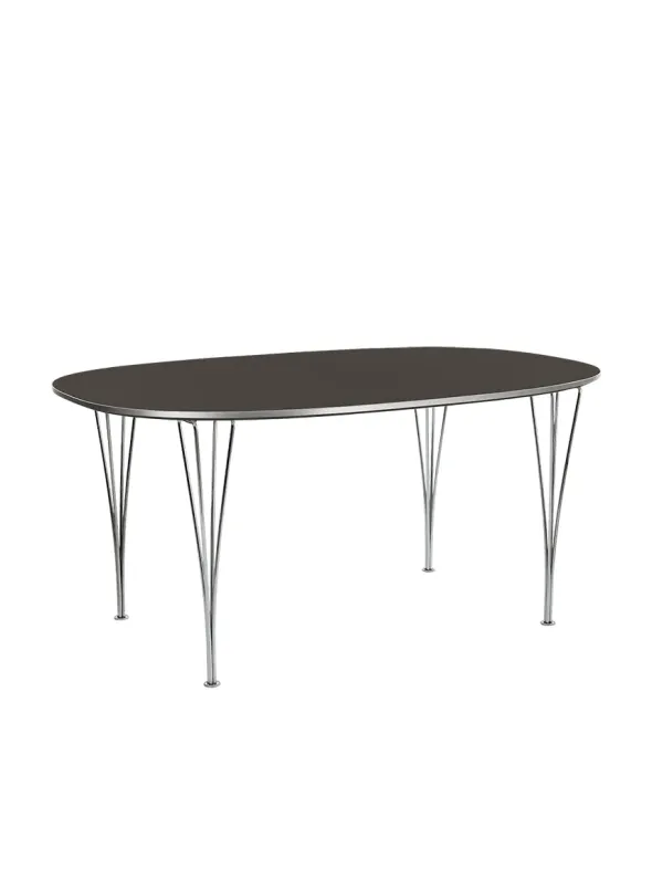 Piet Hein B613 Superellipse spisebord, 180 x 120 cm fra Fritz Hansen