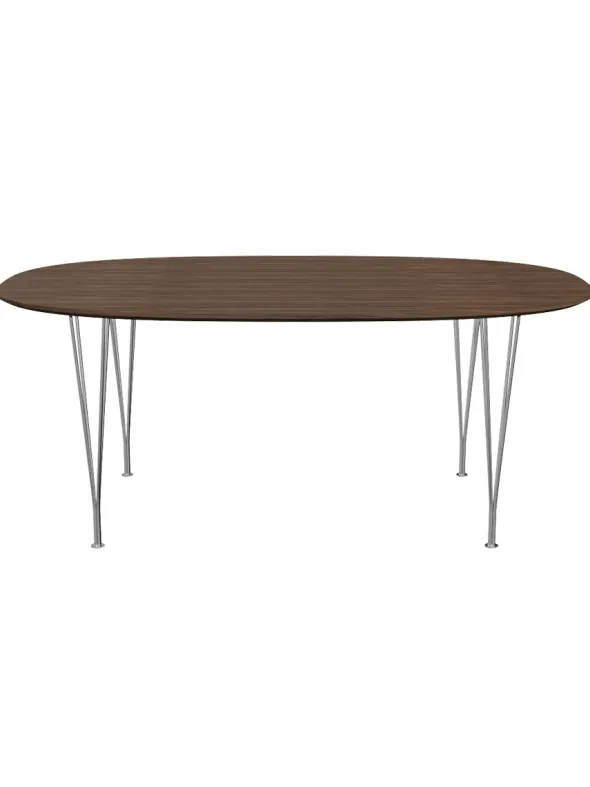 Piet Hein B613 Superellipse spisebord, 180 x 120 cm fra Fritz Hansen