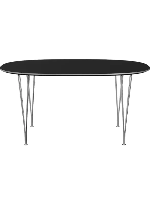 Piet Hein B612 Superellipse spisebord, 150 x 100 cm fra Fritz Hansen