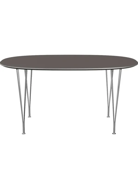 Piet Hein B612 Superellipse spisebord, 150 x 100 cm fra Fritz Hansen