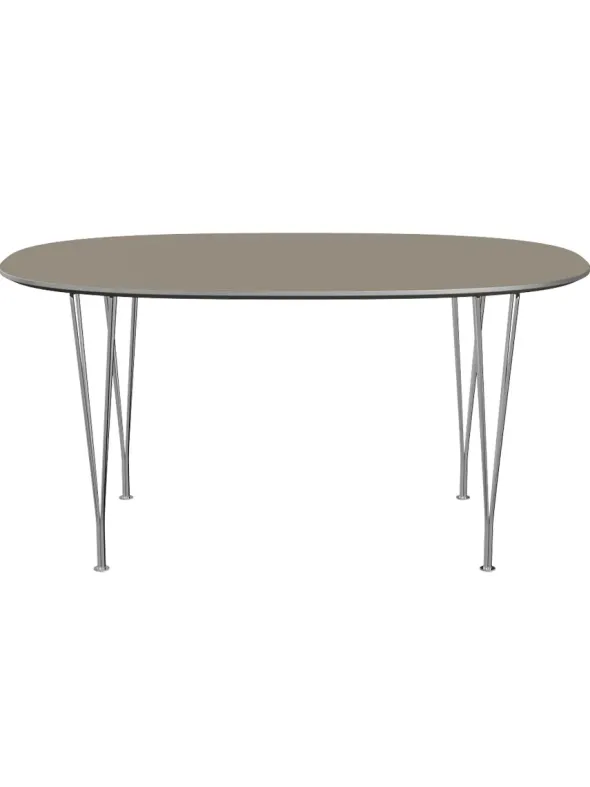 Piet Hein B612 Superellipse spisebord, 150 x 100 cm fra Fritz Hansen