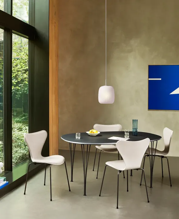 Piet Hein B612 Superellipse spisebord, 150 x 100 cm fra Fritz Hansen