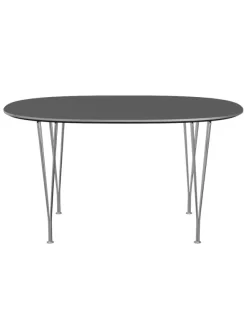 Piet Hein B611 Superellipse spisebord, 135 x 90 cm fra Fritz Hansen