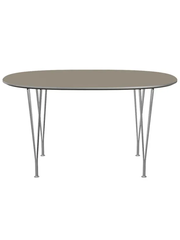 Piet Hein B611 Superellipse spisebord, 135 x 90 cm fra Fritz Hansen