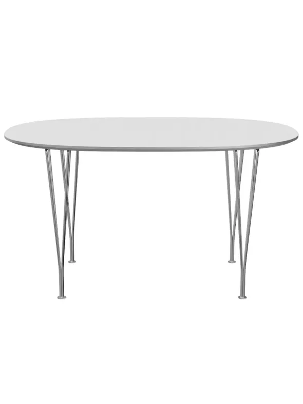 Piet Hein B611 Superellipse spisebord, 135 x 90 cm fra Fritz Hansen