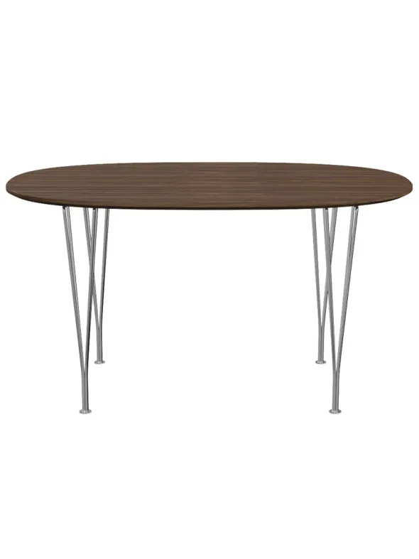 Piet Hein B611 Superellipse spisebord, 135 x 90 cm fra Fritz Hansen