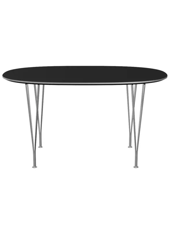 Piet Hein B611 Superellipse spisebord, 135 x 90 cm fra Fritz Hansen