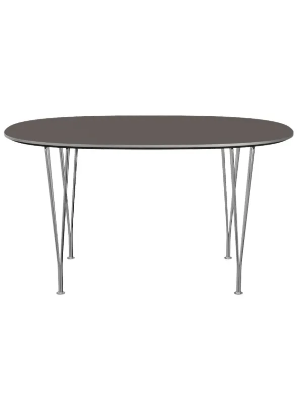 Piet Hein B611 Superellipse spisebord, 135 x 90 cm fra Fritz Hansen