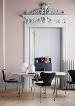 Piet Hein B619 Superellipse udtræksbord, 180/300 x 120 cm fra Fritz Hansen