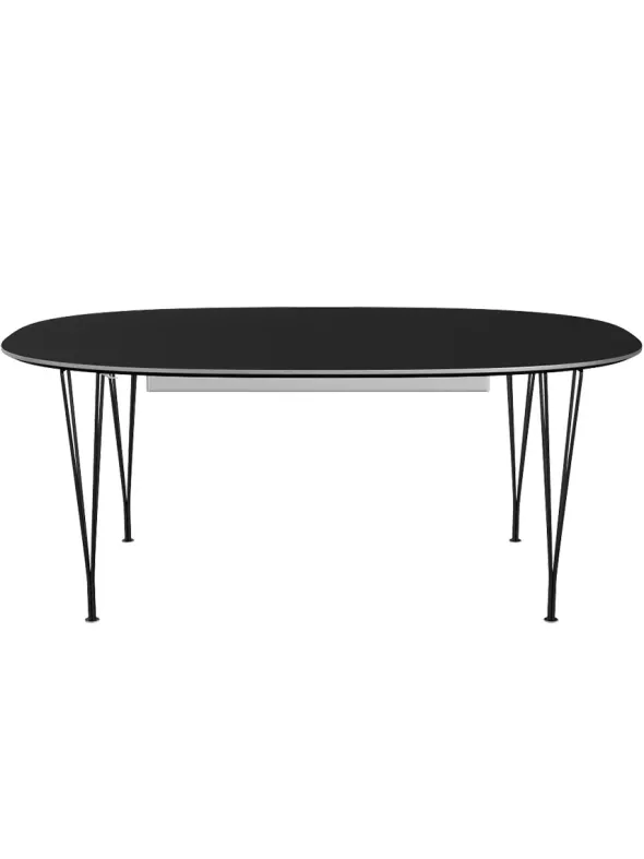 Piet Hein B619 Superellipse udtræksbord, 180/300 x 120 cm fra Fritz Hansen