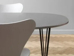 Piet Hein B619 Superellipse udtræksbord, 180/300 x 120 cm fra Fritz Hansen