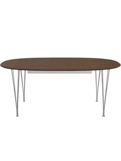 Piet Hein B619 Superellipse udtræksbord, 180/300 x 120 cm fra Fritz Hansen