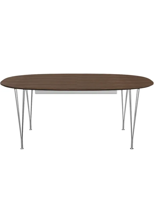 Piet Hein B619 Superellipse udtræksbord, 180/300 x 120 cm fra Fritz Hansen
