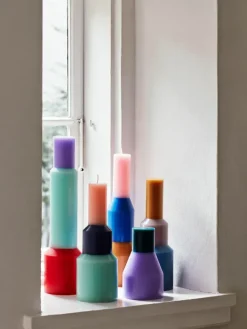 Pillar lys, XL red fra Hay