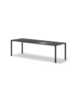 Piloti Bord, sort marquina fra Fredericia Furniture