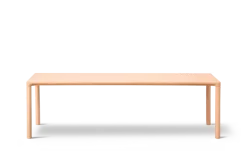 Piloti Wood sofabord, 120x39, H:35 cm af Hugo Passos